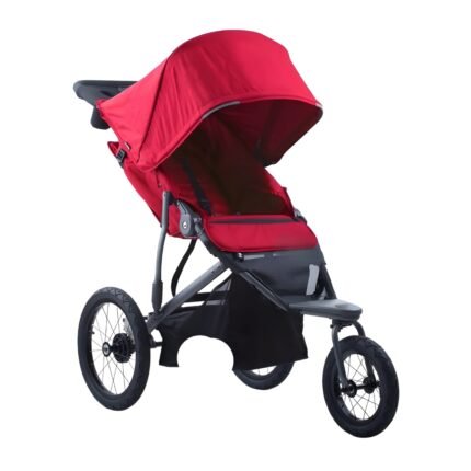 GlossBuy Sport All Terrain Baby Stroller with Large Wheels