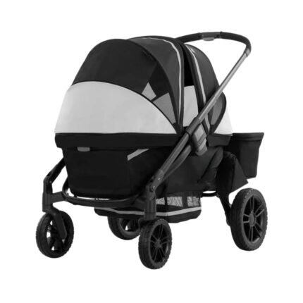 GlossBuy Luxury Convertible Baby Stroller with Bassinet and Storage